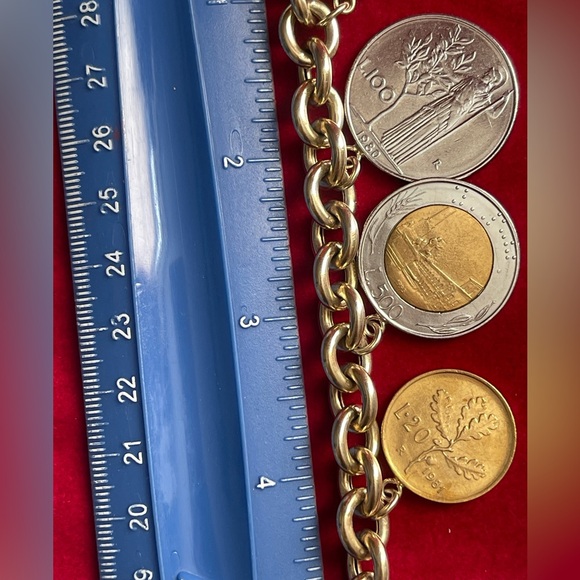 VERONESE Sterling silver bracelet with coins - Picture 4 of 7